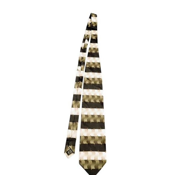 Tie Silk Luxury Neutral Business Professional or Dress Necktie - Picture 2 of 10